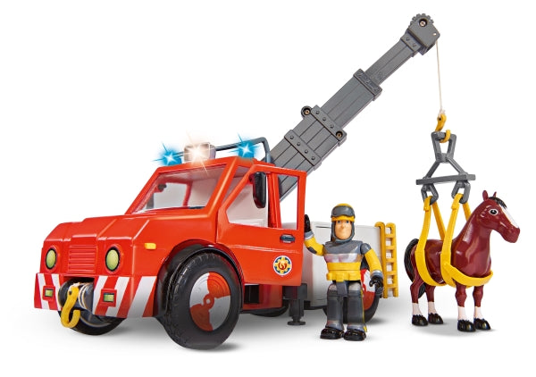 Simba Feürwehrmann Sam Phönix mit Figur und Pferd