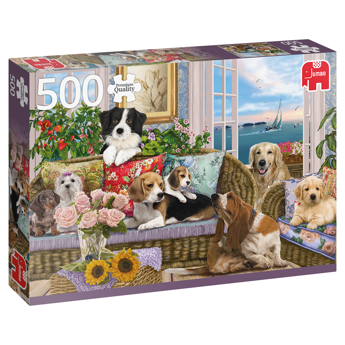 Jumbo Pelzige Freunde Puzzle Teile
