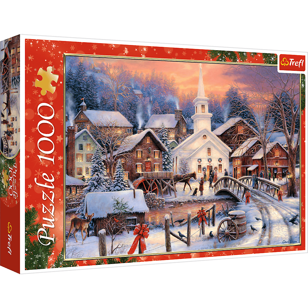 Weiße Weihnacht Puzzle