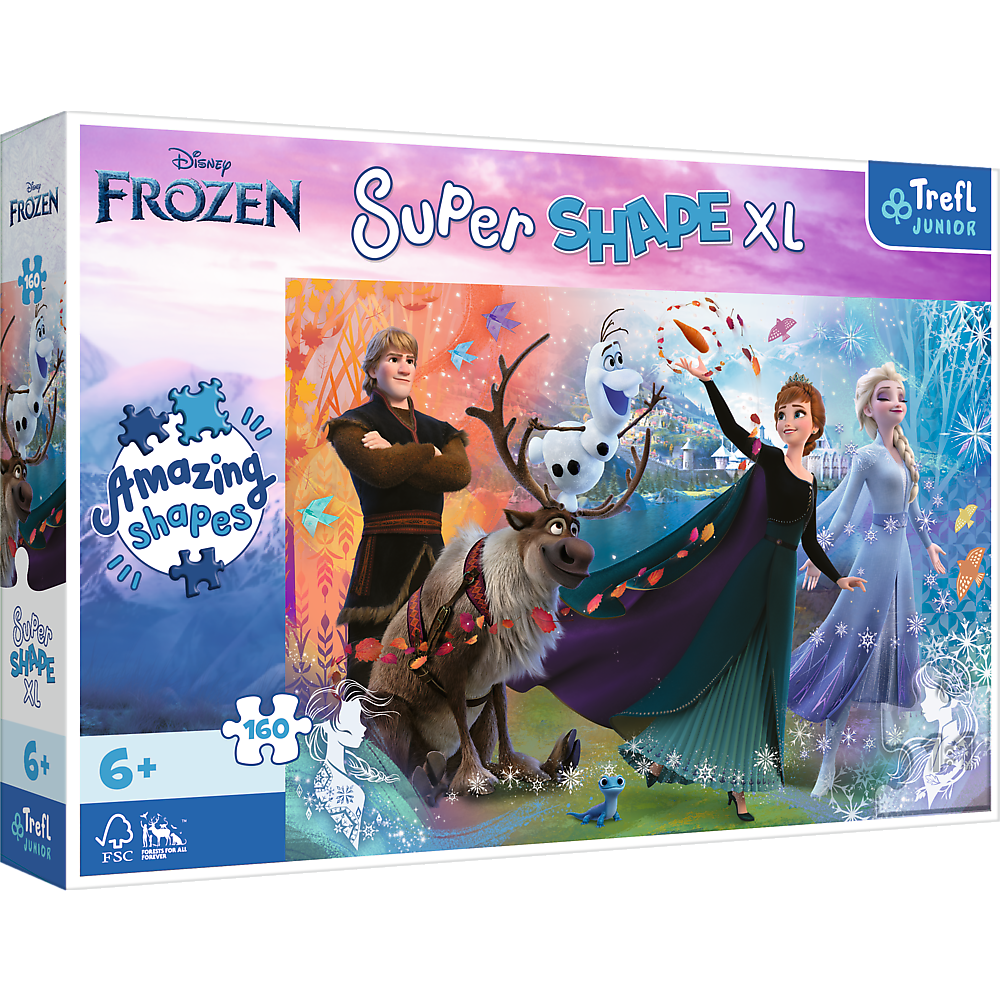 Disney Frozen Die Eiskönigin Junior Super ShapeL Puzzle