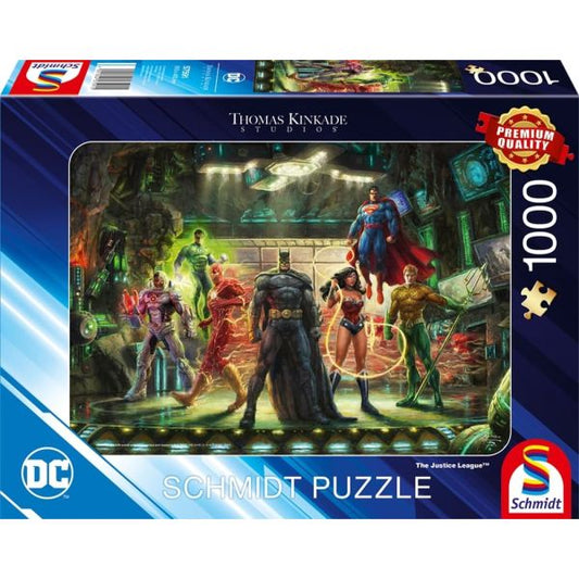 Justice League Puzzle Kinkade Collection