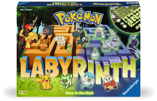Pokemon Labyrinth Leuchtend Brettspiel