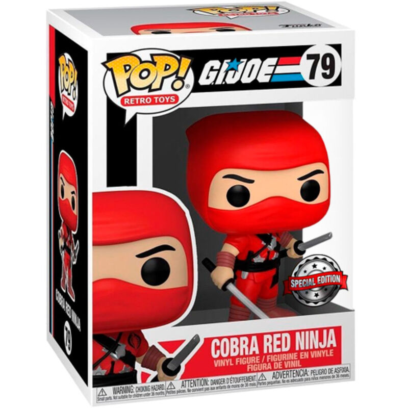 Pop GI Jö Cobra Red Ninja Exclusive