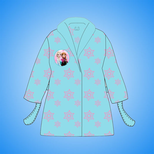 Disney Frozen Bademantel blau