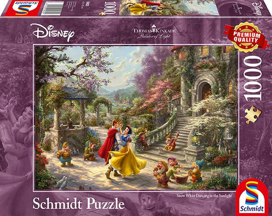 Disney Schneewittchen Puzzle Kinkade