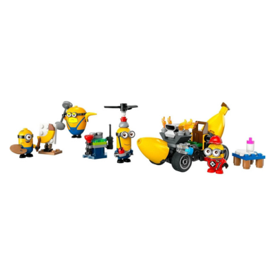 LEGO_Minions_Despicable_4_Minions_und_das_Bananen_Auto_136_Teile