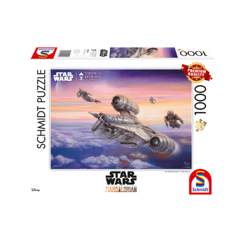 Lucas Film, The Mandalorian, The Escort 1000 Teile Puzzle