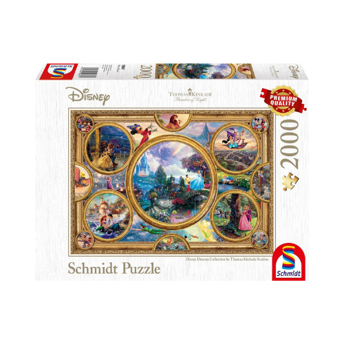 Disney, Dreams Collage 2000 Teile Puzzle (Thomas Kinkade)