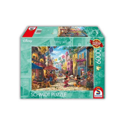 Disney Mickey & Minnie in Mexico, 6000 Teile Puzzle