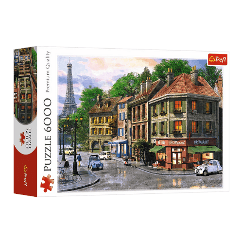 Straße in Paris Puzzle 6000 Teile
