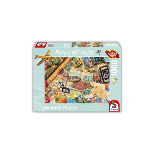 Aufgetischt: Reise-Erinnerungen Puzzle 1000 Teile