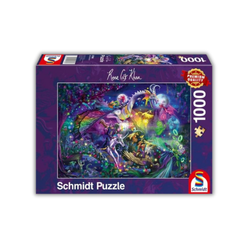 Sommernachtszirkus Puzzle 1000 Teile Rose Cat Khan
