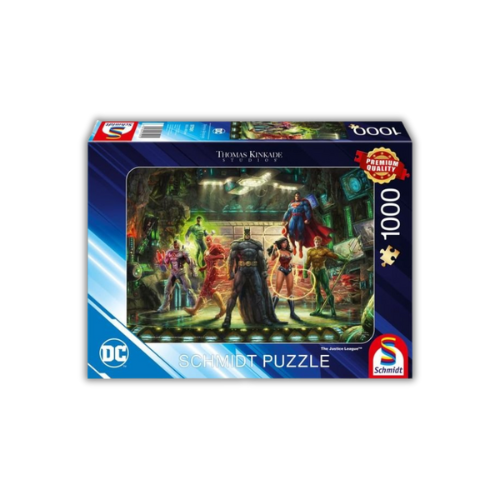 The Justice League Puzzle 1000 Teile Thomas Kinkade Collection