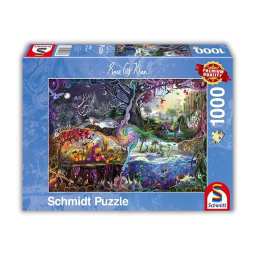 Portal der vier Reiche Puzzle 1000 Teile Rose Cat Khan