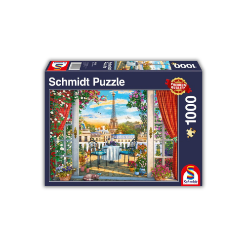 Terrasse in Paris 1000 Teile Puzzle