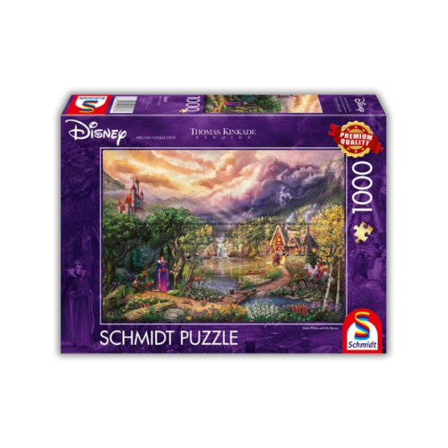 Snow White and the Queen (Schneewittchen und die Königin) Puzzle 1000 Teile Thomas Kinkade Collection