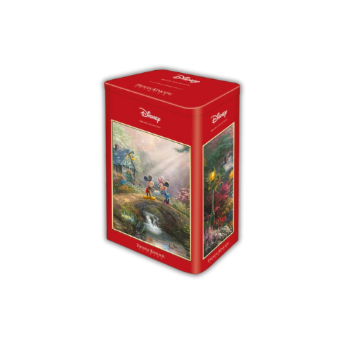 Thomas Kinkade Disney, Mickey & Minnie 500 Teile Puzzle in Nostalgiedose