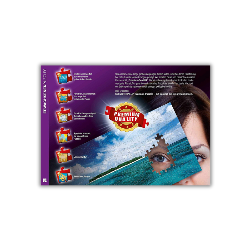 Disney, Arielle 1000 Teile Puzzle (Thomas Kinkade)