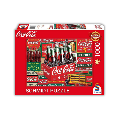 Coca Cola Klassiker 1000 Teile Puzzle