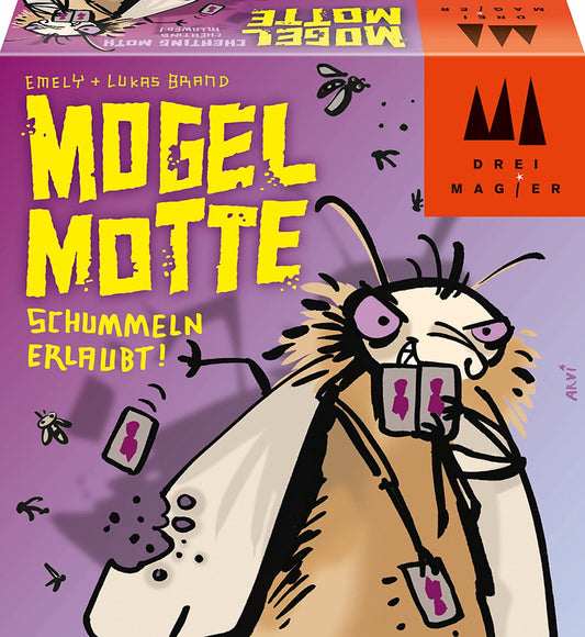 Mogel Motte Kartenspiel Drei Magier