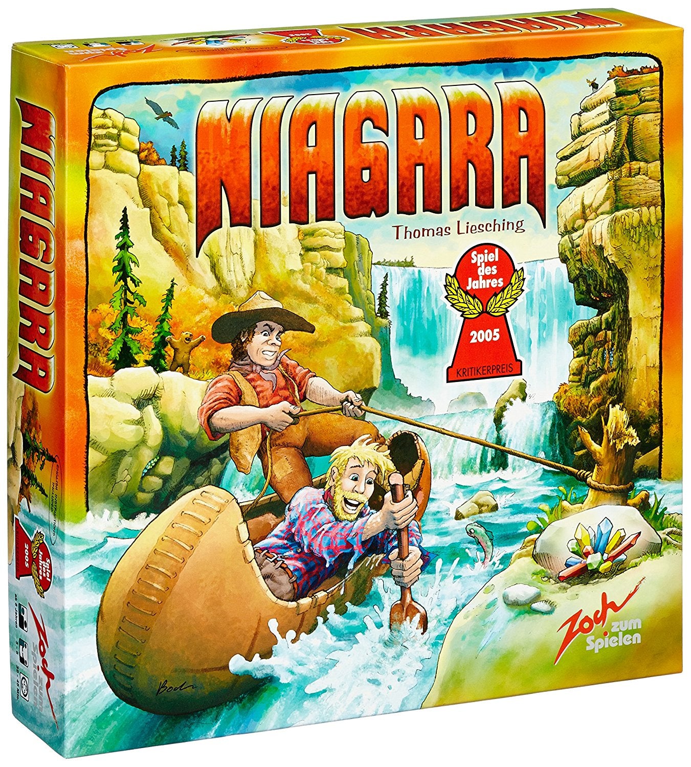 Zoch Niagara Brettspiel Flussabenteuer