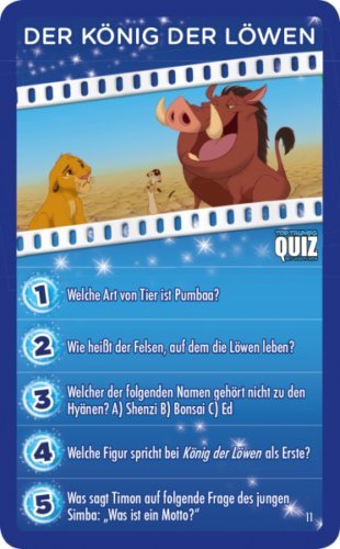 Winning Moves Disney Classics Quiz