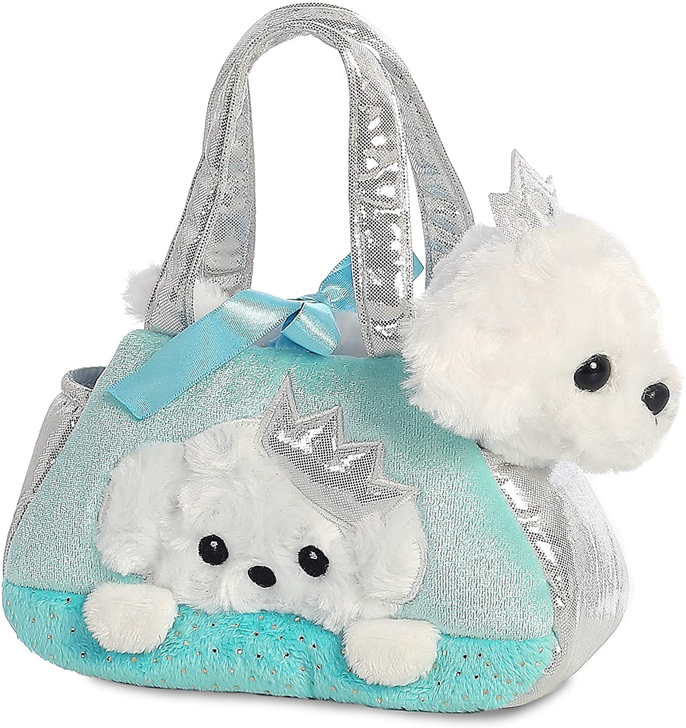 Fancy Peek-a-Boo Prinzessin Welpe Plüschfigur