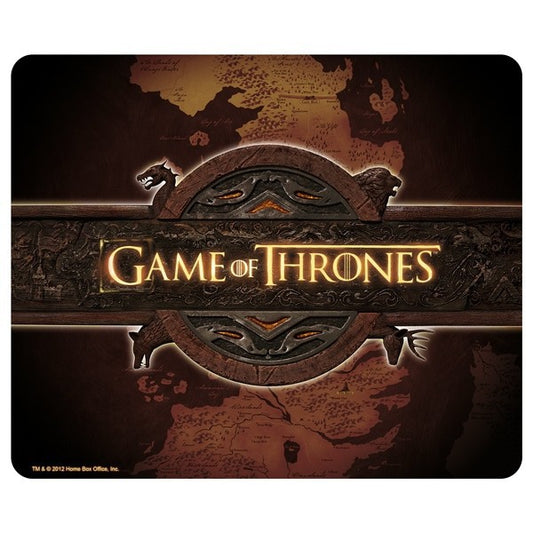 Game Thrones Mauspad Logo Card