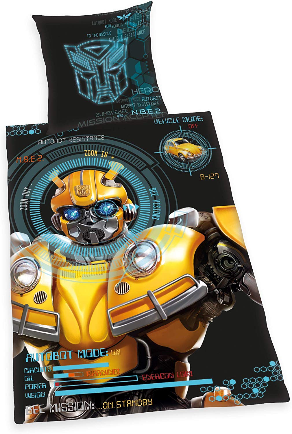 Transformers Bumblebee Bettwäsche Set