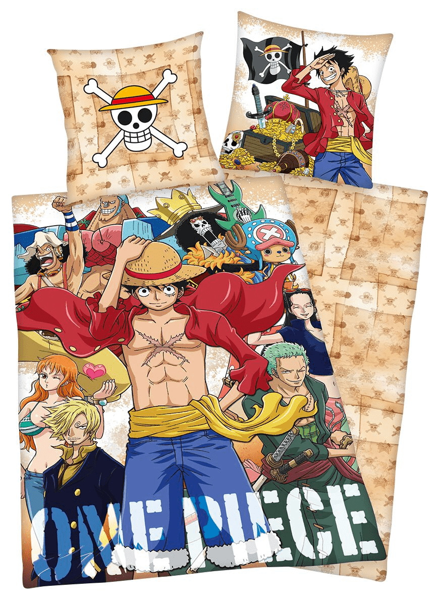 One Piece Wendebettwäsche Renforce
