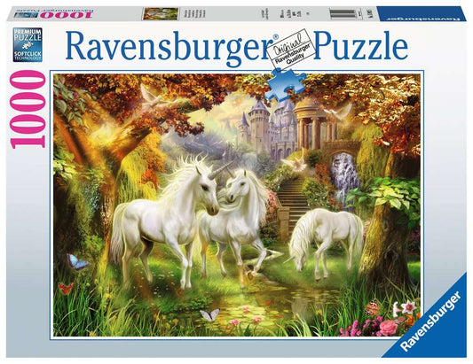 Einhörner im Herbst Puzzle
