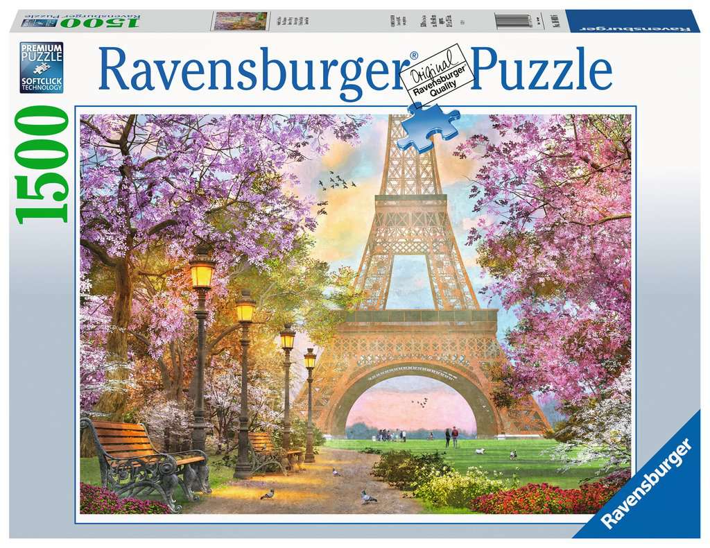 Verliebt Paris Puzzle Teile