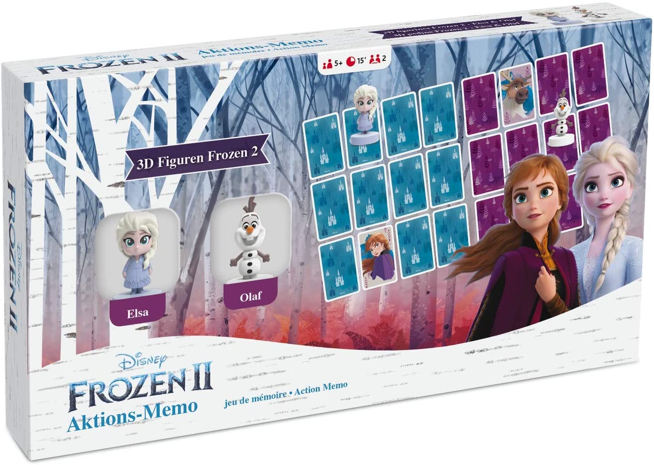 ASS Altenburger Disney Frozen Memo Figuren