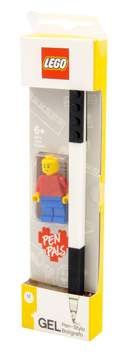 LEGO Gelstift Legofigur schwarz