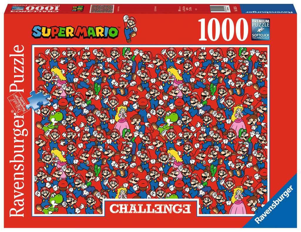 Nintendo Super Mario Bros Challenge Puzzle