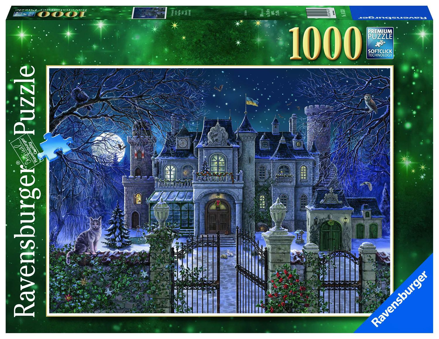 Weihnachtsvilla Puzzle tausend Teile