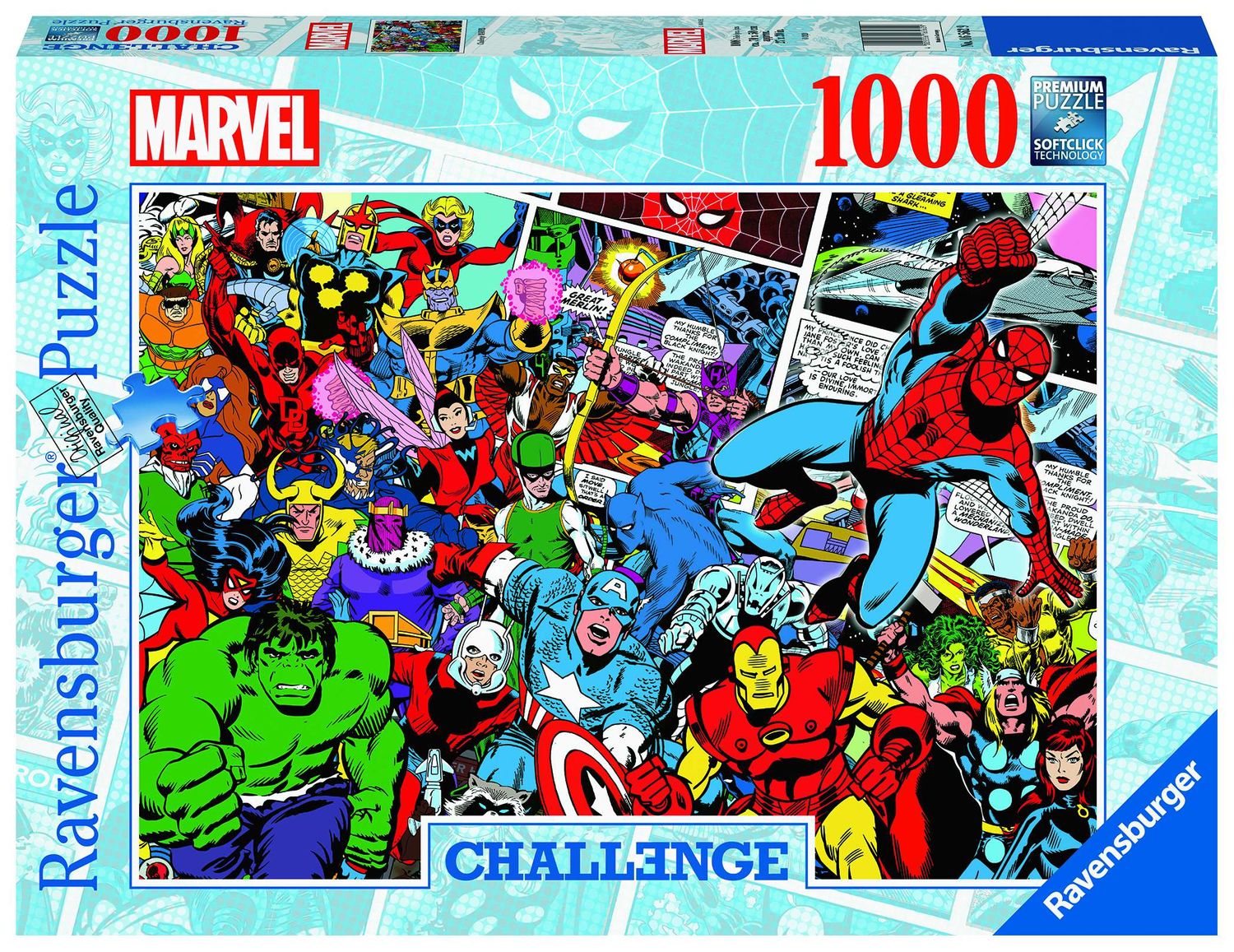 Marvel Puzzle 1000 Teile Challenge