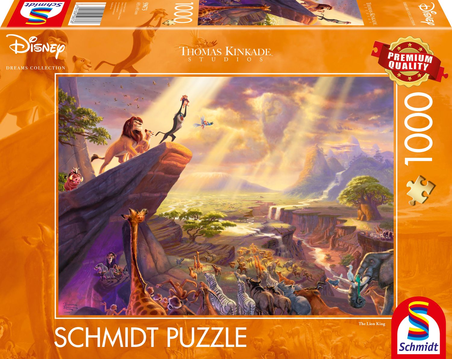 Disney König Löwen Puzzle Kinkade