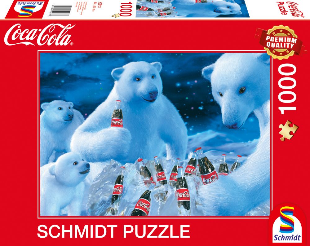 Coca Cola Eisbären Puzzle