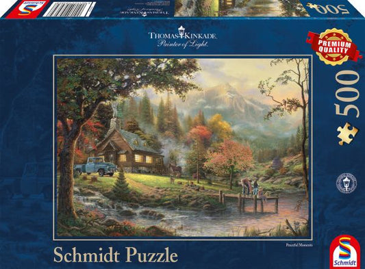 Kinkade Idylle Fluss Puzzle Teile