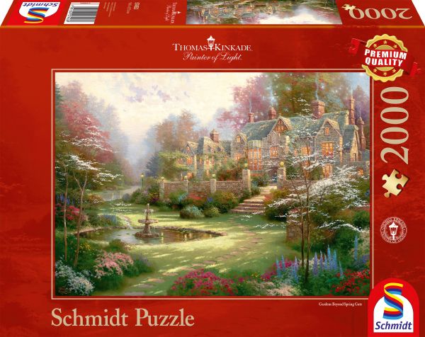 Kinkade Landsitz Puzzle Teile