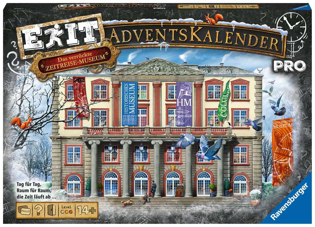 EXIT Adventskalender verrueckte Zeitreisemuseum