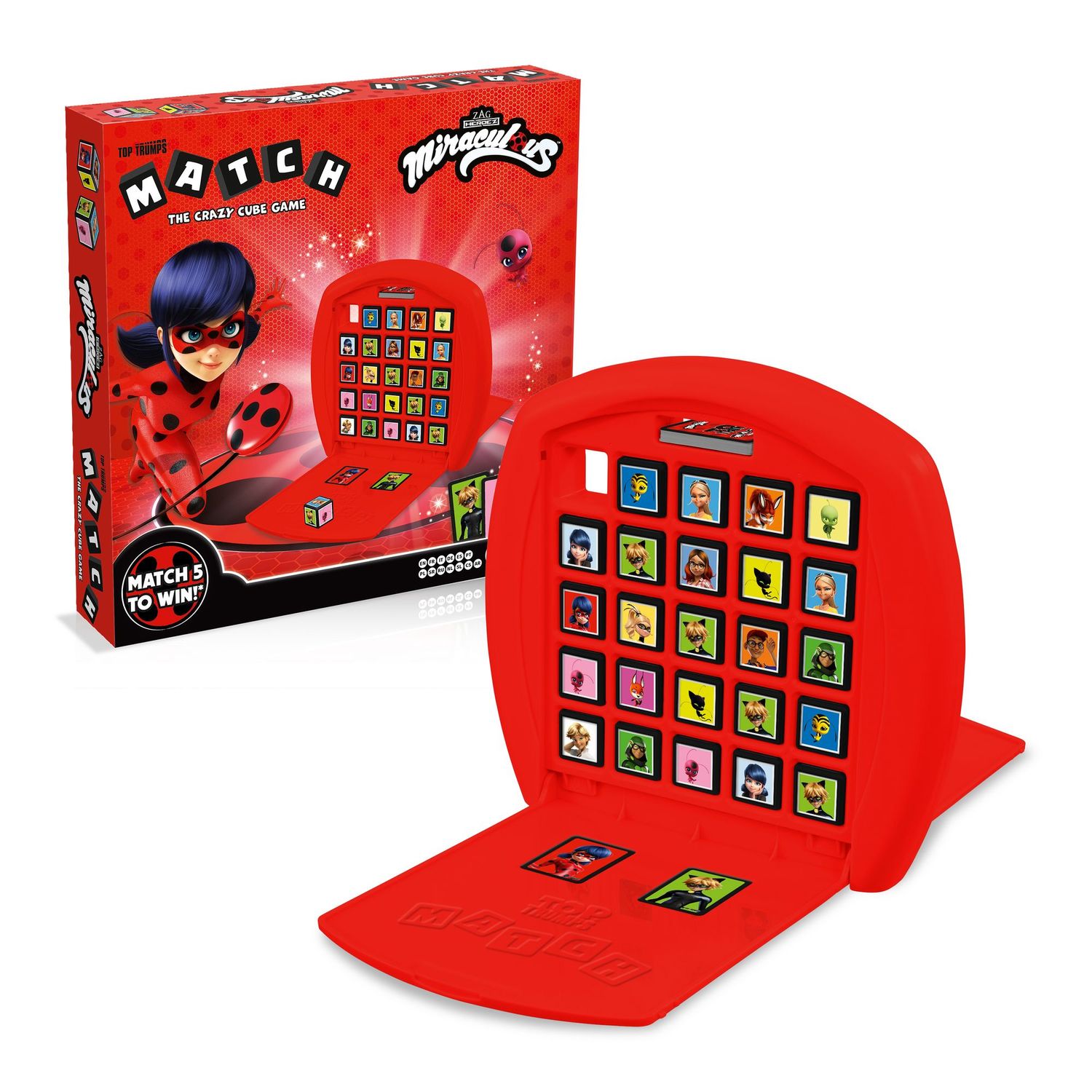 Winning Moves Match Miraculous Würfelspiel