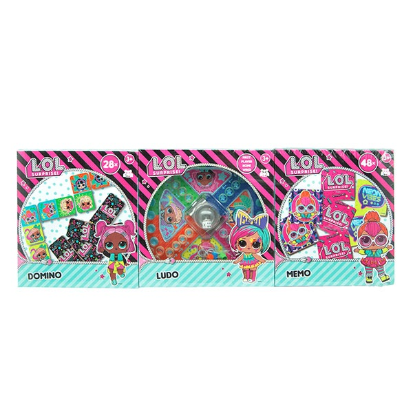 Toi Toys LOL Memo Ludo Domino