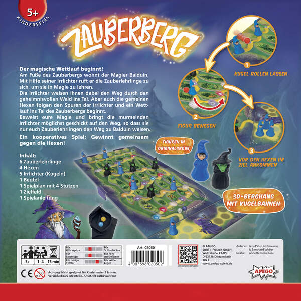 Amigo Zauberberg Familienspiel Brettspiel