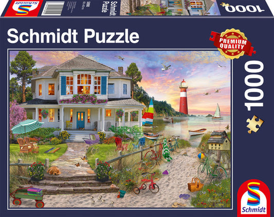 Strandhaus Puzzle tausend Teile