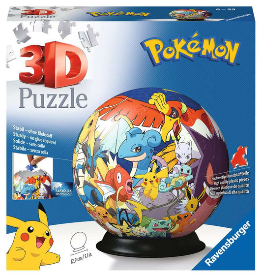 Pokemon 3D Puzzle Ball Teile
