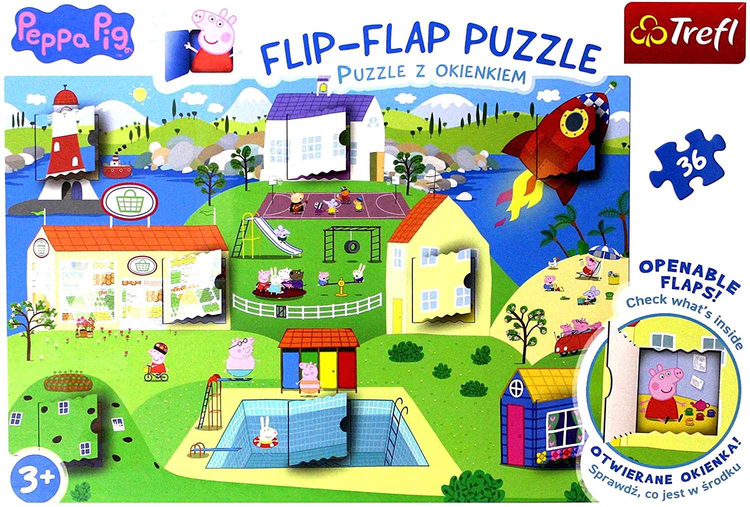 Peppa Pig Flip-Flap Puzzle