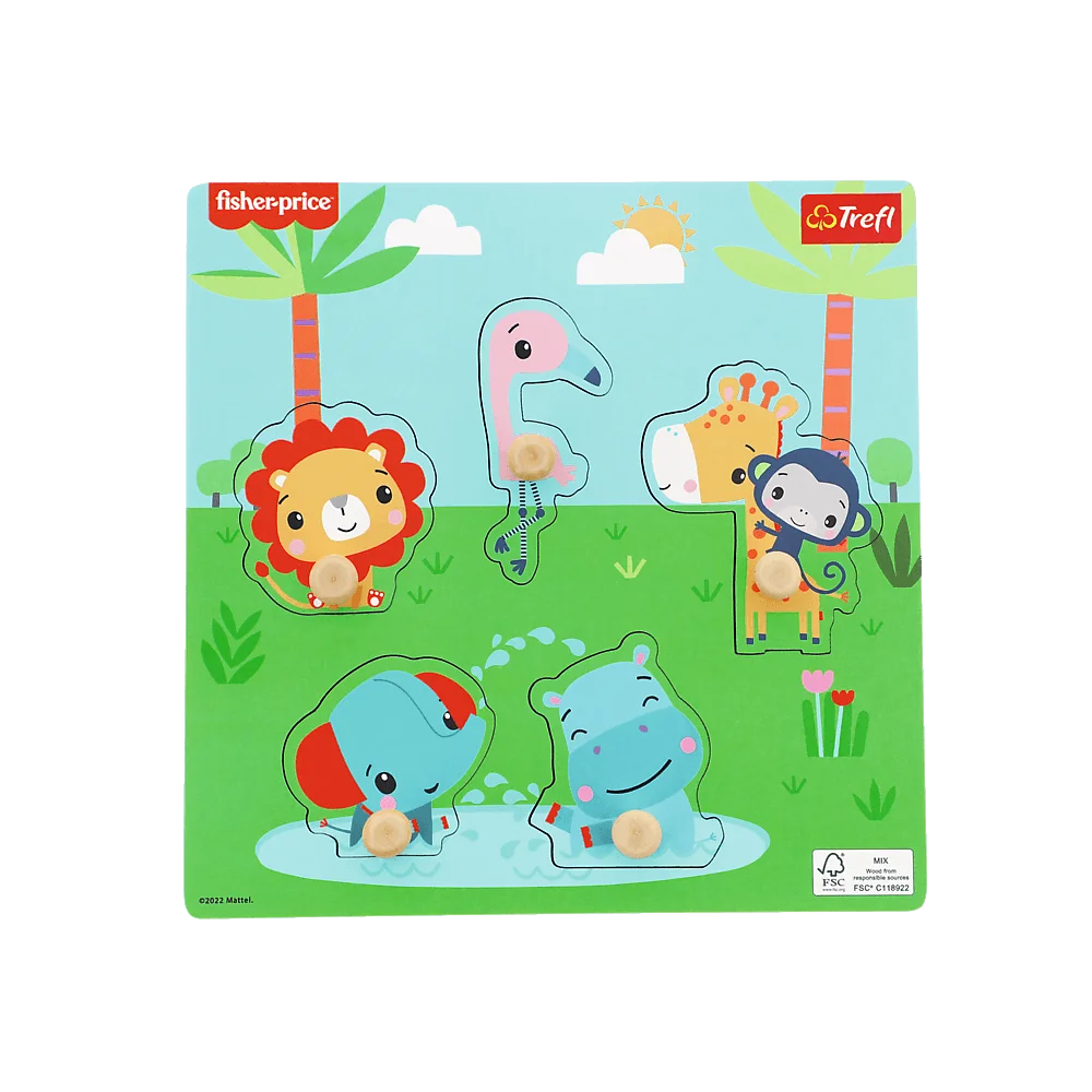 Fisher Price Mini Holzrahmen Puzzle