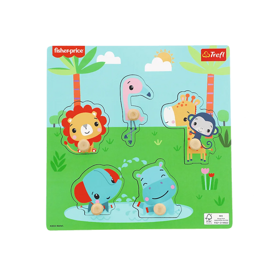 Fisher Price Mini Holzrahmen Puzzle